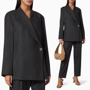 REMAIN Birger Christensen Oversized Wool Blazer Jacket Size US 4